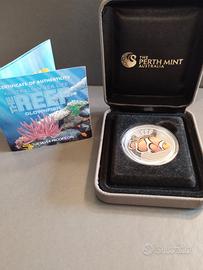 Moneta argento The Australian Sea life