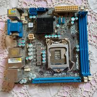 Scheda madre Asrock mini itx H61M-ITX 1155