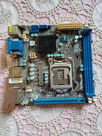 Scheda madre Asrock mini itx H61M-ITX 1155