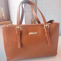 Isabella Rhea - elegante borsa marrone/cammello