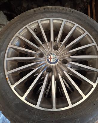 cerchi in lega alfa romeo  duetto 