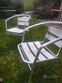 sedie da giardino 