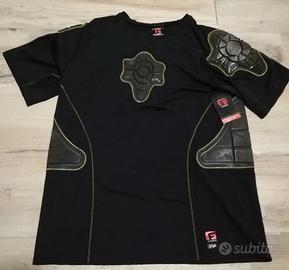 MAGLIA CON PROTEZIONI PER CROSS SKATE SNOW