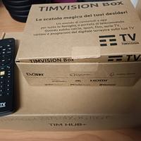 Tim vision box più Tim hub+