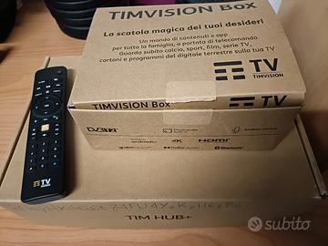 Tim vision box più Tim hub+