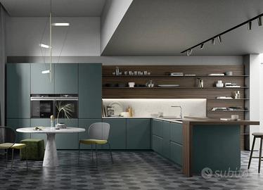 Lineare 3,6 m Fornitura di Cucine da fabbrica