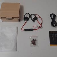 Auricolari bluetooth S56 con accessori e scatola