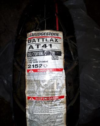Pneumatico Moto Post. Bridgestone Battlax AT41