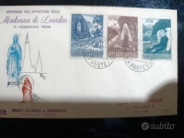 Buste primo giorno francobolli Città del Vaticano.