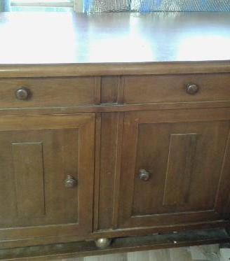 Mobile bar in vero legno con frigo