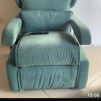 Poltrona relax alza paziente cin 3 motori