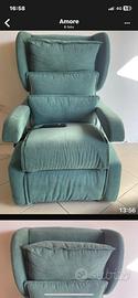 Poltrona relax alza paziente cin 3 motori