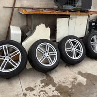 4 cerchi in lega porsche da 19 completi 4 stagioni