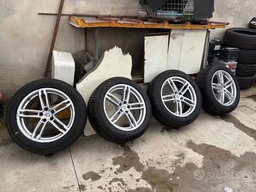 4 cerchi in lega porsche da 19 completi 4 stagioni