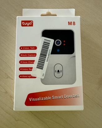 Campanello wifi tuya e smart life NERO - USATO