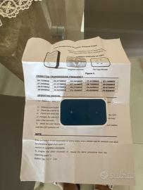 Telecomando cancello universale 2 pezzi