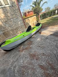 Kayak BIC Sport Tobago 2 pagaie e sedili originali