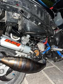 Blocco motore testa rossa per piaggio 70cc