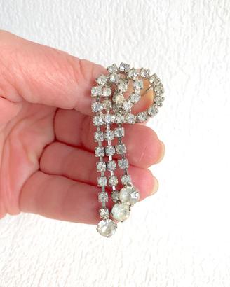 Spilla strass Vintage anni '60