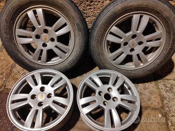 4 cerchi lega 6Jx15" 4x100 PERFETTI 