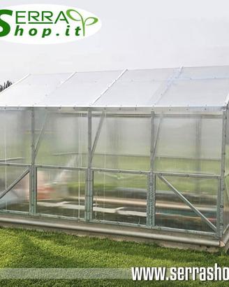 Serra casetta 3x4 policarbonato orto giardino BIO