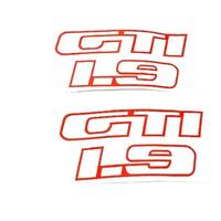 PEUGEOT 205 GTI 1.9 ADESIVI STICKERS AUFKLEBER ROS