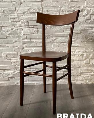 Sedia legno ristorante mod. Milano Plus