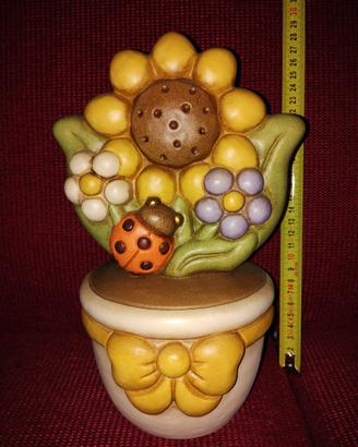 Thun vaso con girasole 