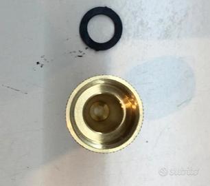 2 pezzi di ugello a getto in ottone per la pulizia