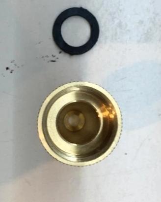 2 pezzi di ugello a getto in ottone per la pulizia