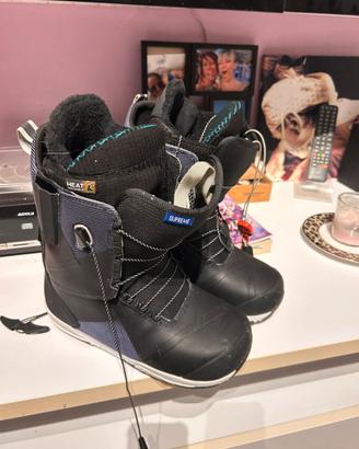 Scarponi snowboard BurtonSupreme39+TAVOLA ATTACCHI