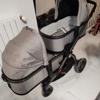 passeggino gemellare Trio Pegperego 