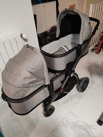 passeggino gemellare Trio Pegperego 