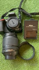 Nikon D3500 kit con 18-105 pochissimi scatti