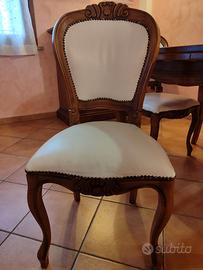 Sedie in legno massello