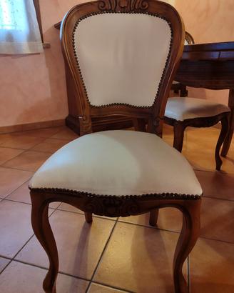 Sedie in legno massello