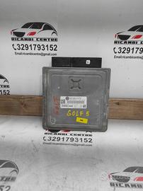 Centralina motore ecu volkswagen golf 5 gt 2008 03