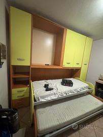 Cameretta armadio e doppio letto