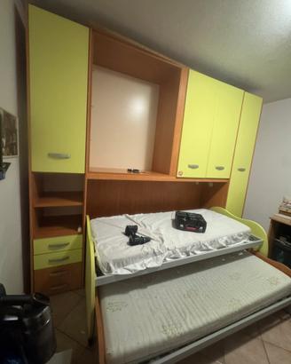 Cameretta armadio e doppio letto