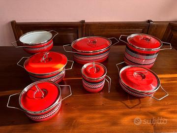 Pentole Siltal vintage anni 80