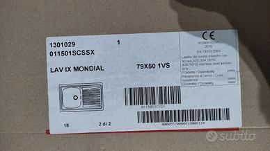 lavabo Mondial 79 x 50 nuovo