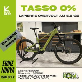 Ebike Lapierre overvolt 5.8