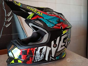 casco moto cross bambino