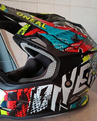 casco moto cross bambino