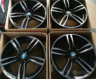 Cerchi in lega 19" BMW serie 5 new con gomme neve