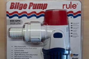 Pompa di sentina Rule 800 GPH 50 lt/m "Nuova"