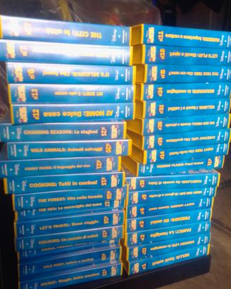 cassette vhs corso inglese