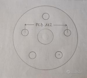 CERCHIO IN FERRO 16" VOLKSWAGEN