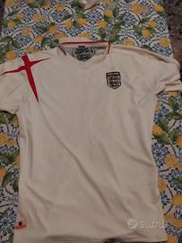 Maglia Calcio Inghilterra Retro Bianca XL