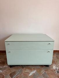 Mobile legno verde acqua